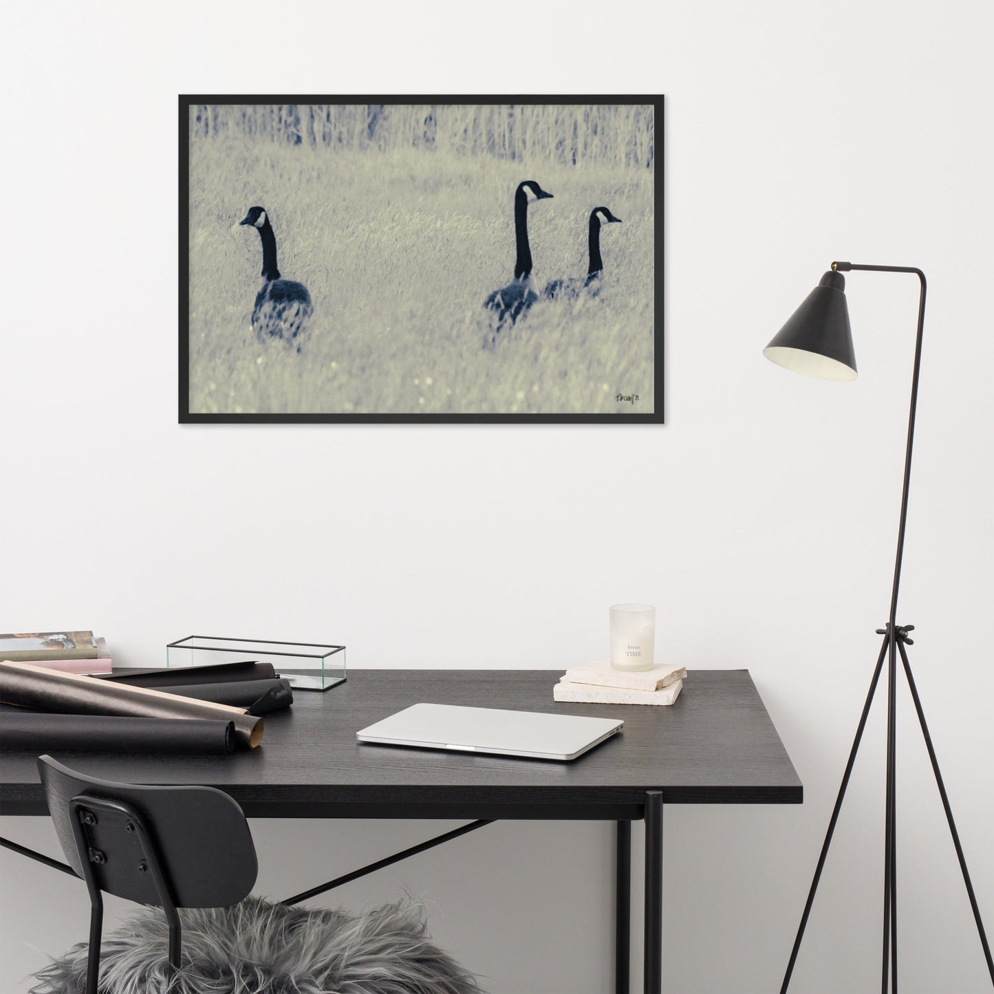 Three Geese - 24x36 - OF