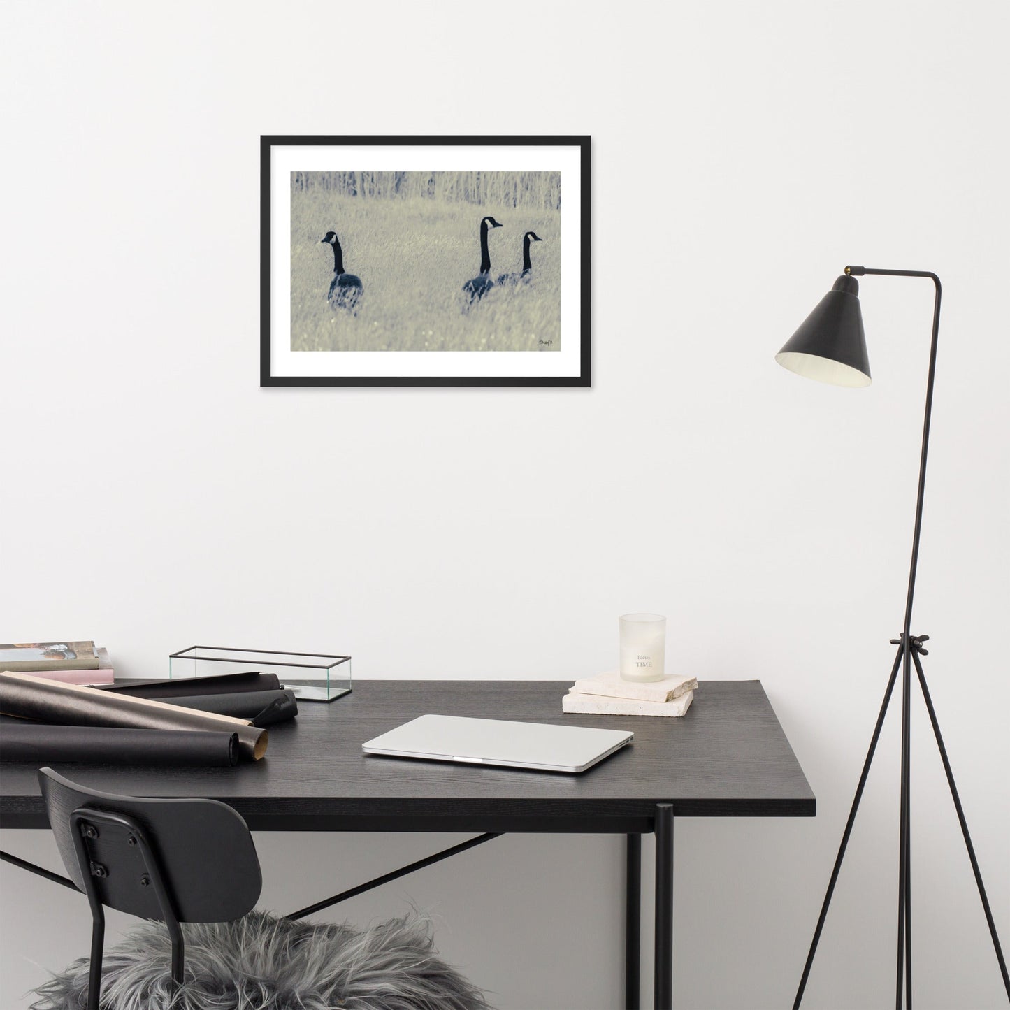 Three Geese - 18x24 - OF