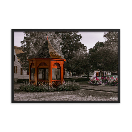 Red Gazebo - 24x36 - T