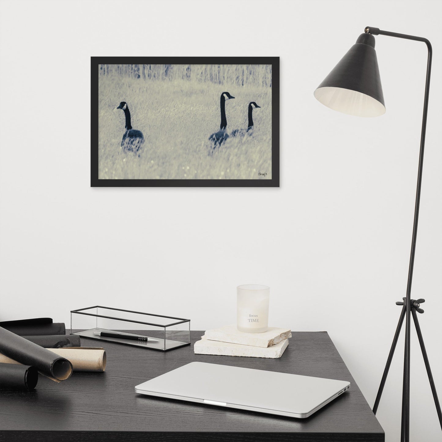Three Geese - 12x18 - OF