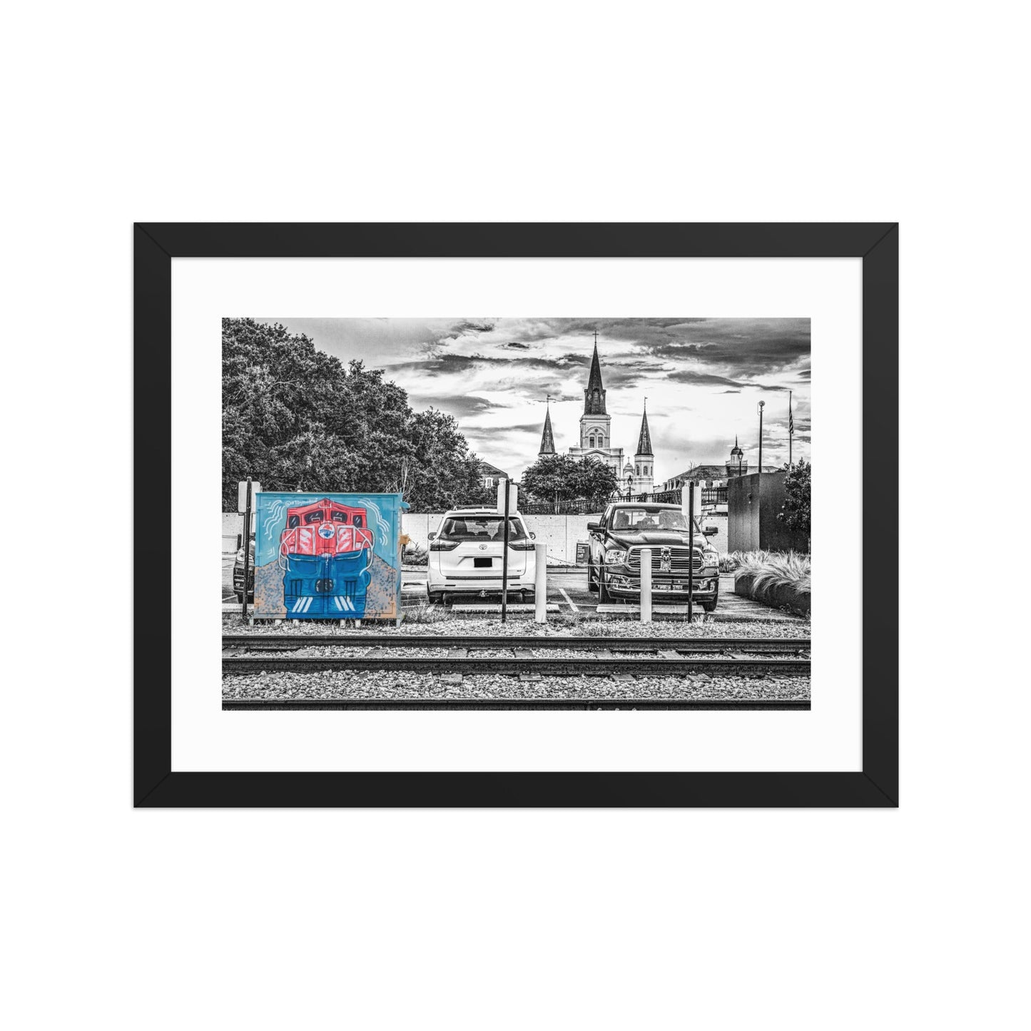 Locomotive - 12x16 - T