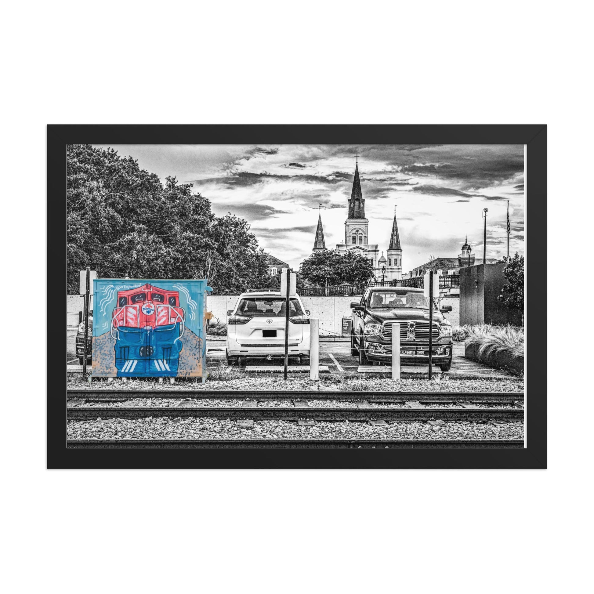 Locomotive - 12x18 - T